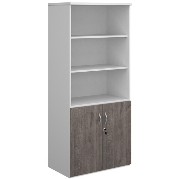 Maestro Combination Units with Wood Doors and Open Tops